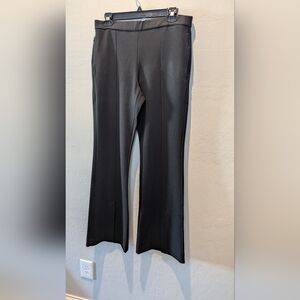 Theory Size 10 Black Flared Women's Pants